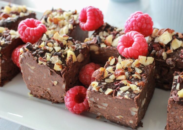 raw chokoladekage