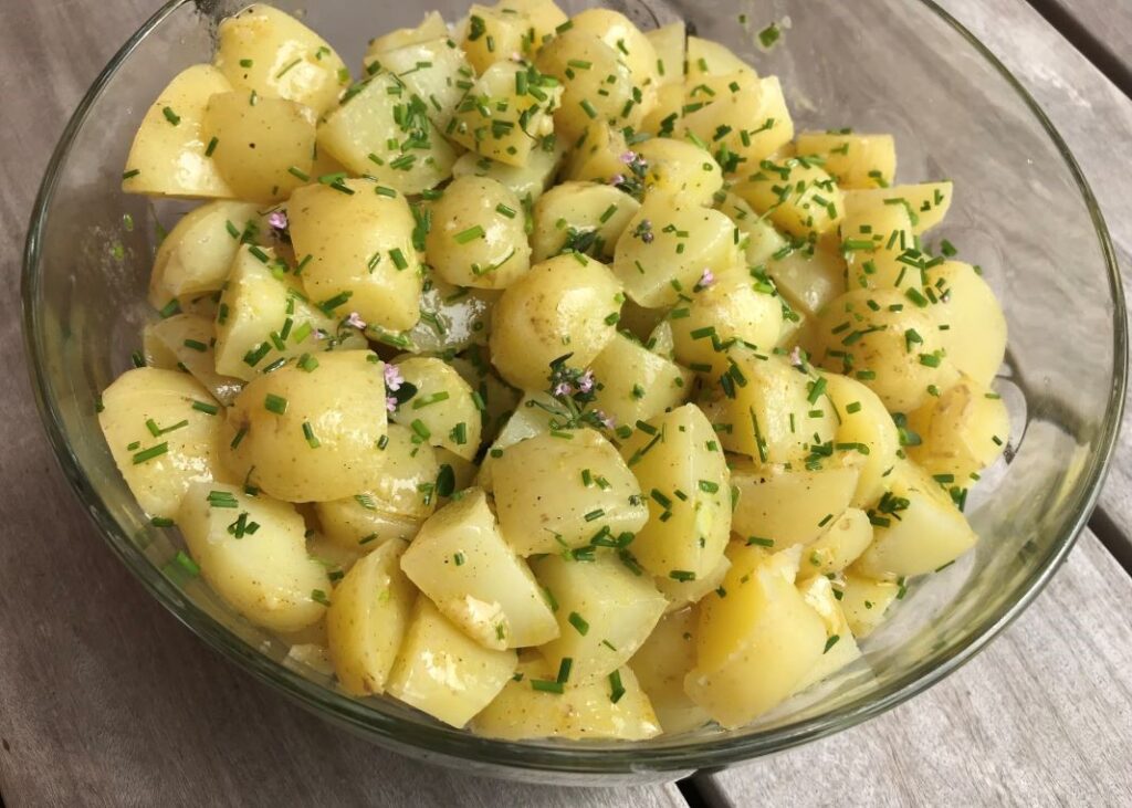 fransk kartoffelsalat