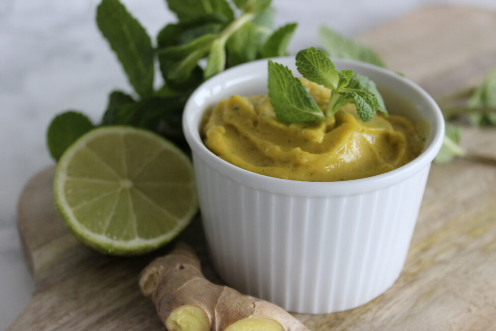 Mangosorbet på 5 minutter - Malins Mad - plantebaseret Mangosorbet på 5 minutter - Malins Mad - plantebaseret