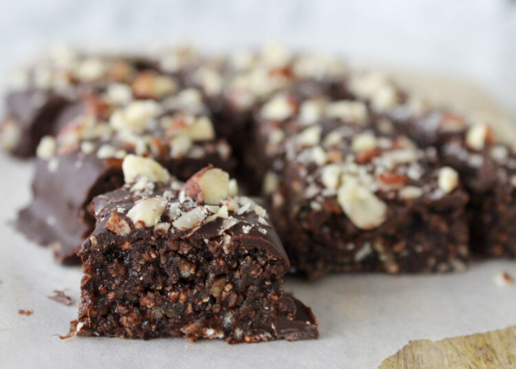 raw brownie