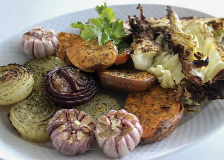 grillede grøntsager