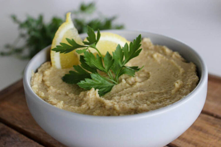 hummus med jordskokker