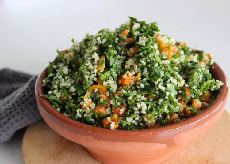 tabbouleh med quinoa