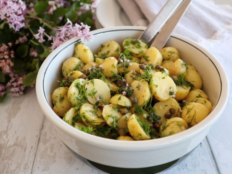 fransk kartoffelsalat