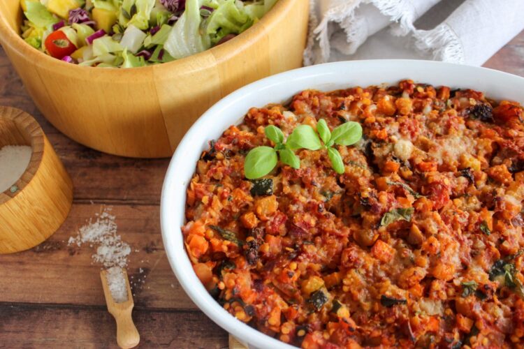 vegetarisk lasagne
