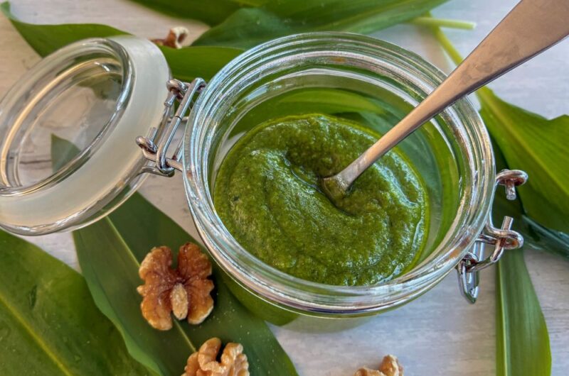 Pesto med ramsløg