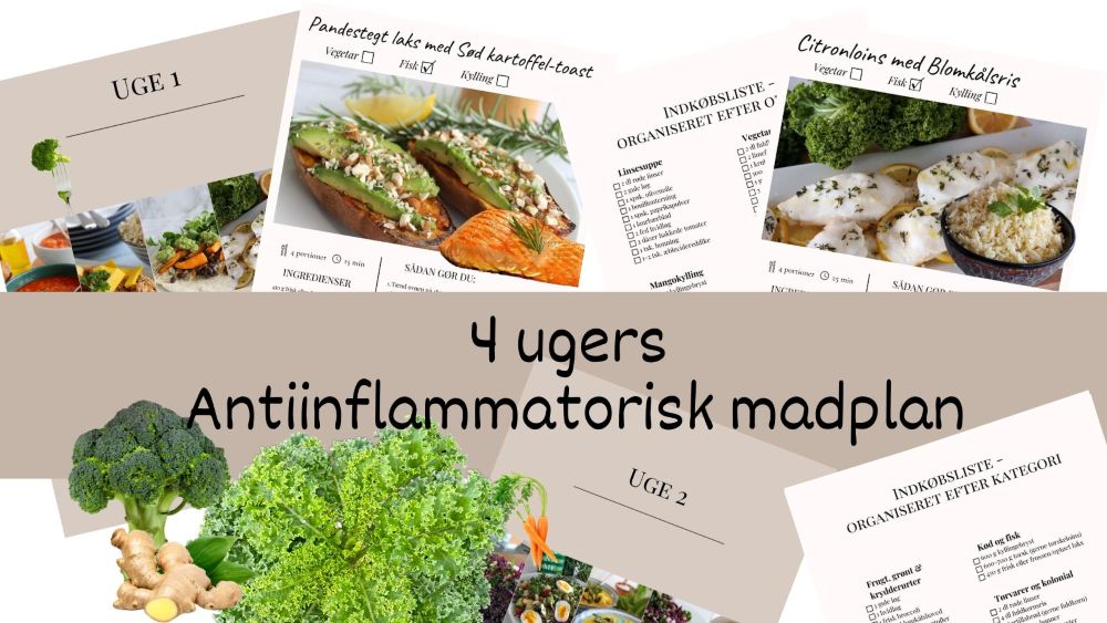 Antiinflammatorisk madplan