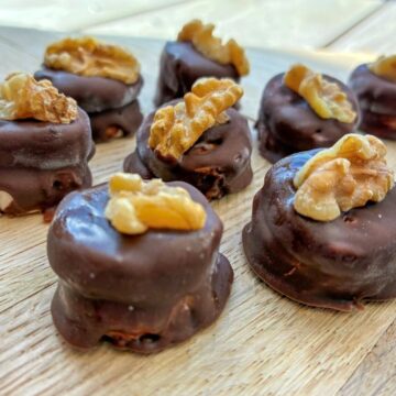 chokoladeovertrukne bananer