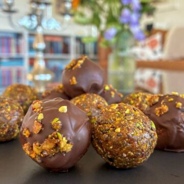bliss balls med pistage