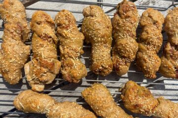 Snoede Pestobrød med Parma