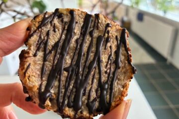 banan og kokos cookies