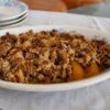 Mirabeller med sprød crumble
