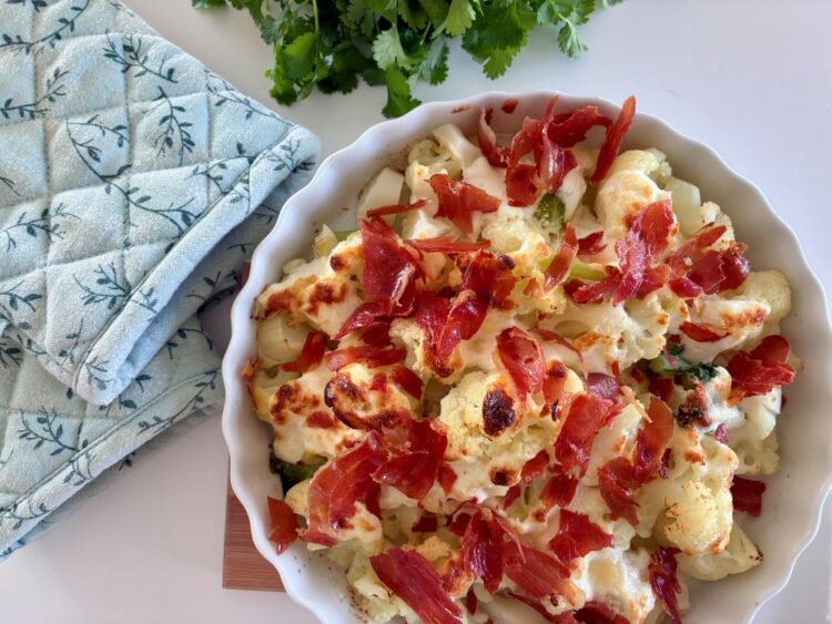 gratineret blomkål